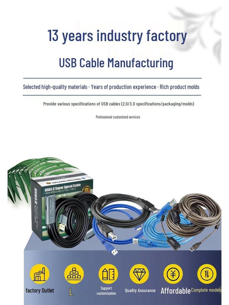 USB 3.0 Extension Cable A Male To Female for Mouse, Keyboard, U Disk, Monitor