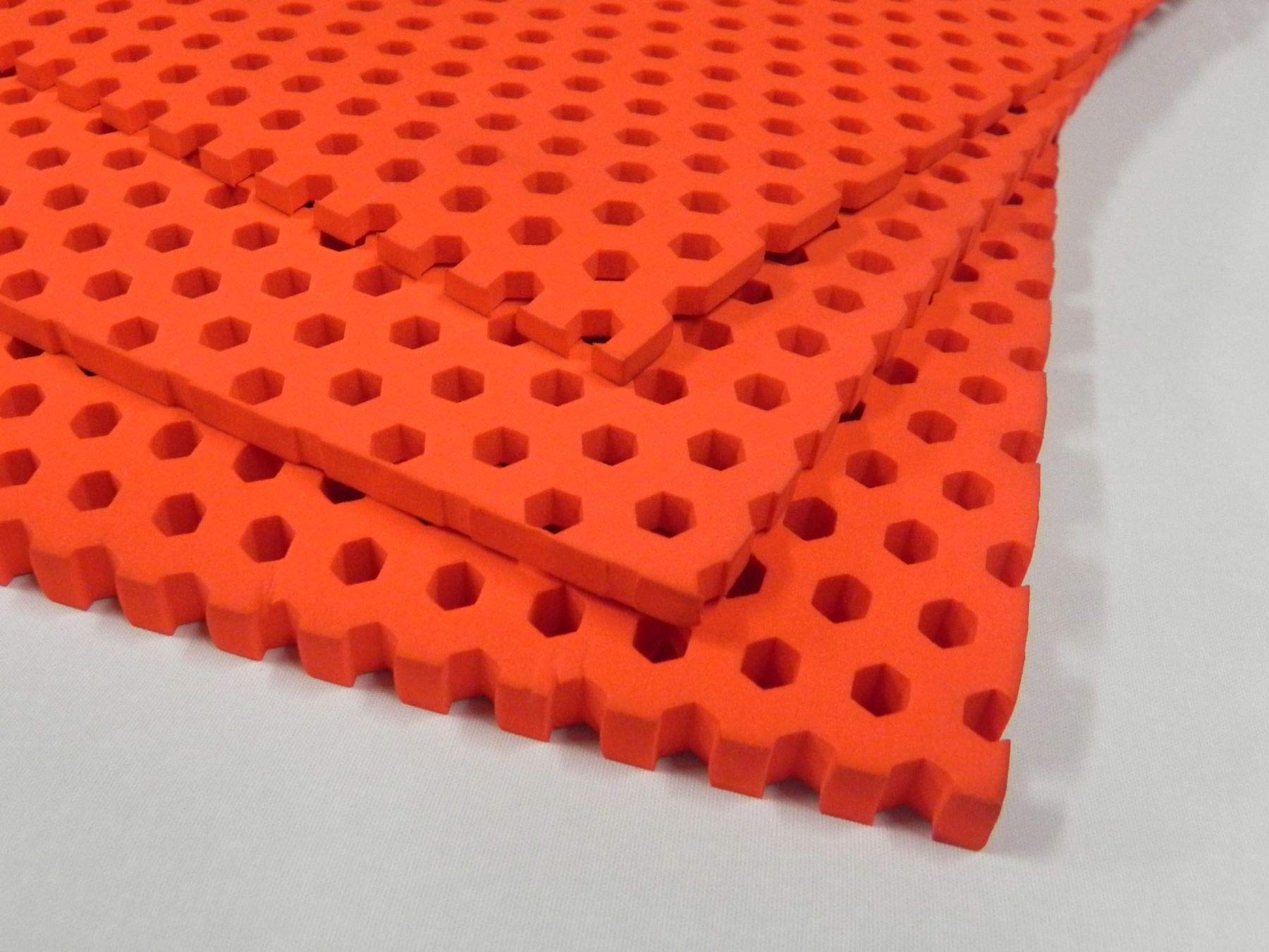 

POI DESIGNS СОТОВЫЙ ЛИСТ RD 10мм Красный 10мм