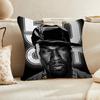 Cent American Hit Pop Hip Hop Rapper Music Cushion Cover Car Throw Pillow Case For Sofa Car Christmas Gift
