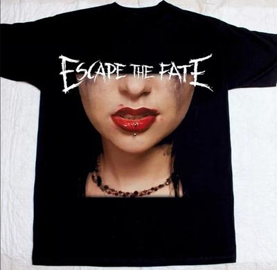 Maglietta da concerto unisex vintage della band Escape The Fate, taglia S-4XL