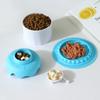 Multifunctional Cake Modeling Cat Toy, Creative Pet Cake Feeding Bowl Cat Slow Food Bowl Can Sealing Lid