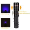 Compact Extendable Focus Adjustable Led Uv Light For Makeup Baby Gear Fluorescent Check Mini Uv Flashlight