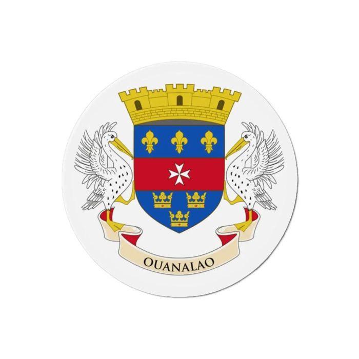 Aimant Rond - Saint-Barthélemy - 10 Cm - 50 Pièces - Multicolore - Mixte