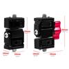 180Degree Rotation Tilt Camera Monitors Mount Flash Brackets with 1/4Inch Screw for Tripod Microphone Cameras Gear Use