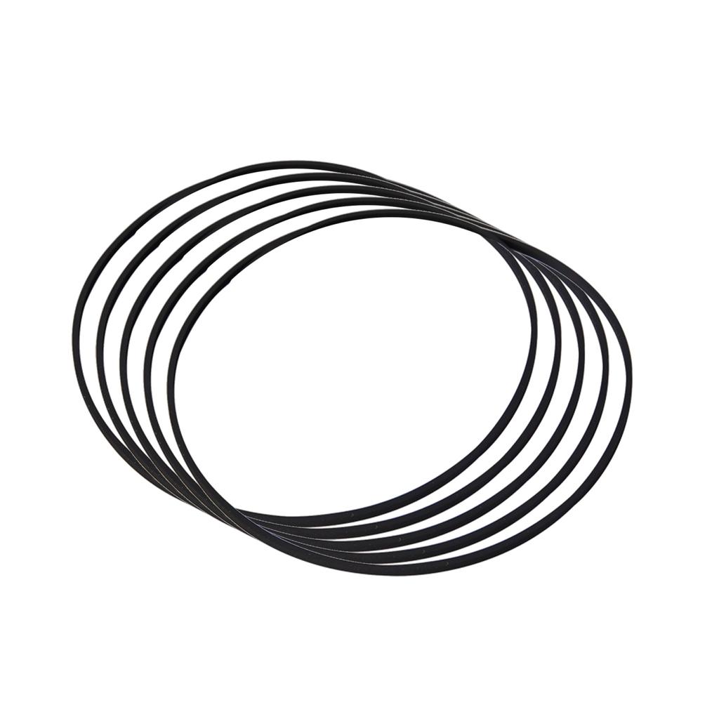 5 Stück 40-115mm Kassettenrekorder Gummi Riemen 0,6mm Breite Gemeinsamer Riemen für Recorder und DVD-Laufwerke