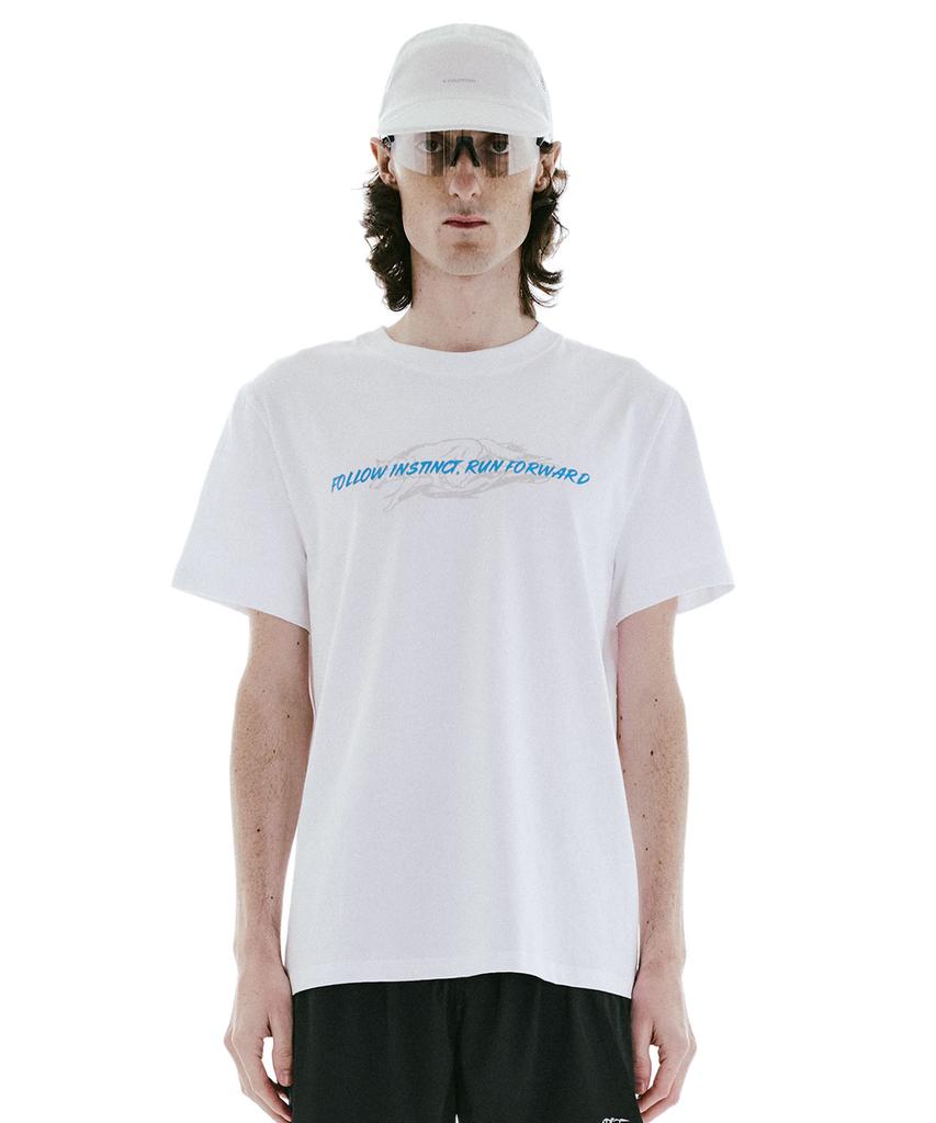 Koldeuwom Instinct Graphic T-Shirt (White)