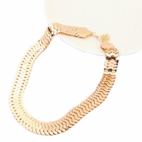 Women's Fashion Luxury Thick Chain Alloy Link Bib Choker Necklace Jewelry Gift