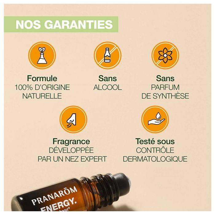 Pranarom Aromaboost Roller Energy Bio 5 Ml