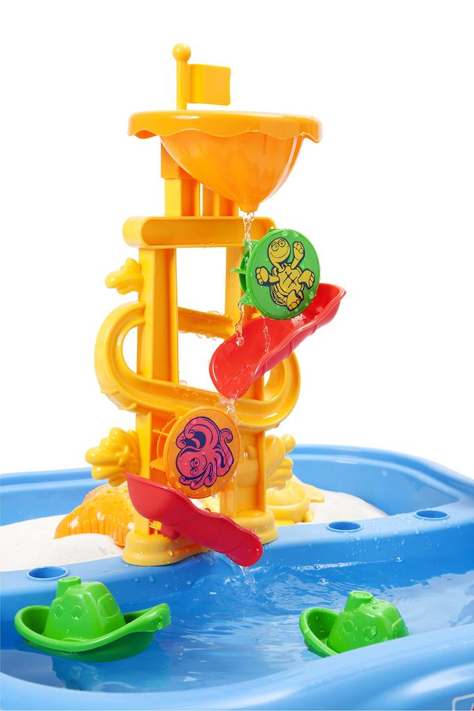 3019-07 Water and Sand Play Table Set, Light Blue