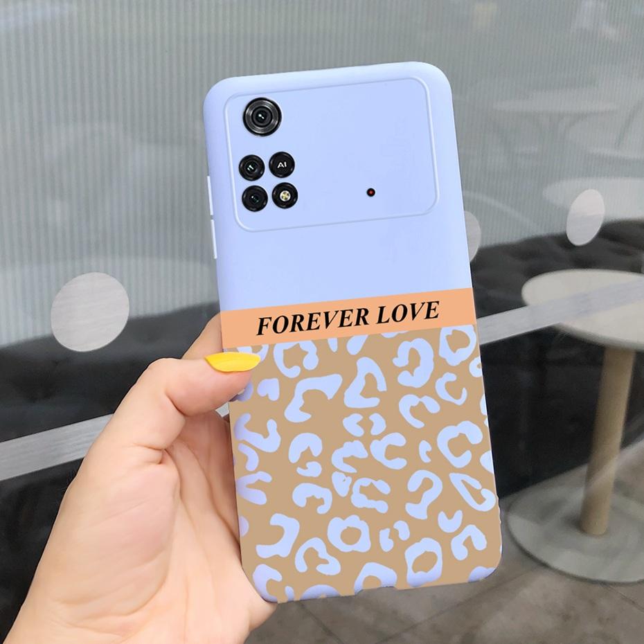 For Xiaomi Poco M4 Pro Case Lovely Pattern Candy Color Phone Case For Poco M 4 M4 Pro 5G 4G PocoM4 Soft Silicone TPU Back Cover