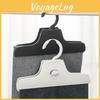 Plastic Coat Clothes Hanger With Strong Clamp For Wrinkle Prevention And Storage