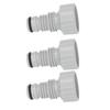 3pcs P05347 Drain Valve Adapter Plastic Hose Adapter Swimming Pool Accessories Drain Valve Adapter G3 4 Inner Thread