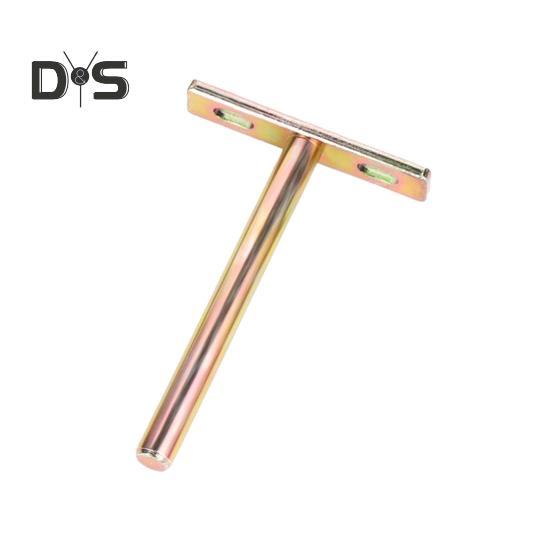 

Высокопрочный стальной плавающий держатель рамы для шкафов и полок, Т-образный невидимый дизайн, поддержка книжной полки, простая установка, самостоятельное профессиональное использование золотистый