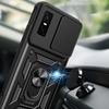 Hülle für Infinix GT 30 Pro 5G Hülle Schiebekamera Ringständer Schutzhülle für Infinix GT 30 Pro Stoßfeste Capa