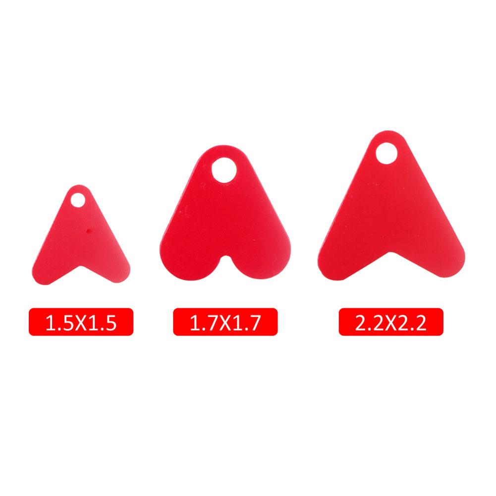 S/M/L Plastic Fishtails Bait Accessories DIY Functional