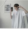 Men's Trendy Loose Fit T-Shirt, Short-Sleeved, Hong Kong Style, Versatile and Stylish.