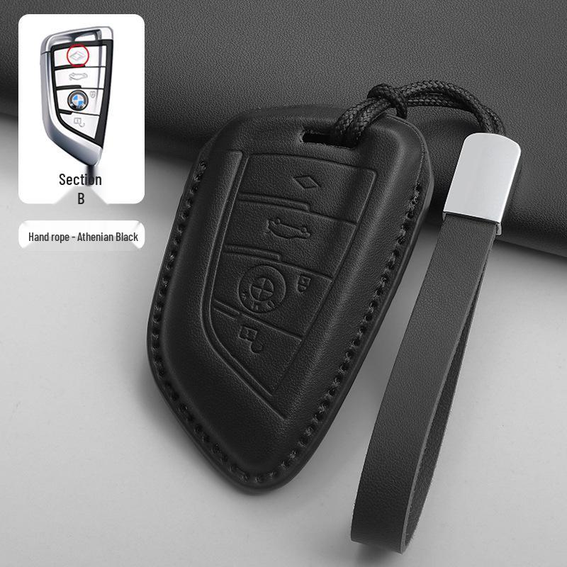 BMW Key Cover for Series 1, 3, 5, 7, X1-X5, iX3, I3, 320, and 530 Models.