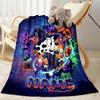 Halloween Costume Party Customize Text Blanket Gift Customizable Blanket Soft & Cozy Throw For Office Office Chair Bedding Living Room