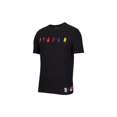 T-shirt Sport Décontracté Col Rond Manches Courtes Homme Hauts Noir DA6768-010