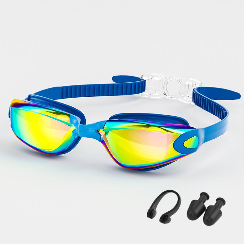 Adult Swimming Goggles: Waterproof, Anti-Fog, Hd, Electroplated, Unisex, Uv Protection