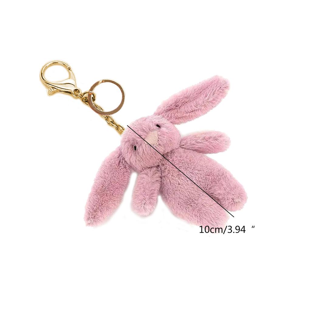 Plush Dolls Keychain Pendant Fashion Coin Bag Ornaments Keyring for Keys Gift