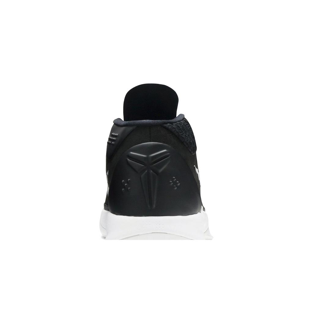 Nike Kobe A.D. Mid 'Black' (Unisex) Black / Metallic Silver-White Basketball Shoes 942521 002
