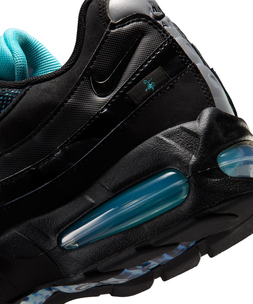 Nike Air Max 95 Big Bubble M - Black:Gamma Blue:Metallic Silver:Chrome / Im4691-001
