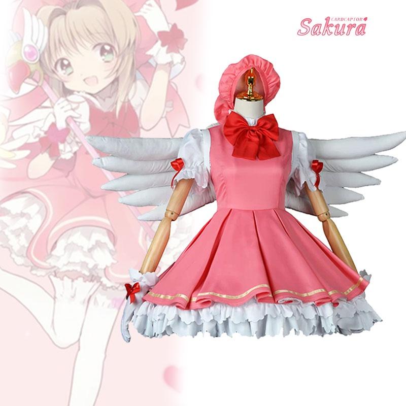 Kleines Sakura Cosplay Kostüm Erhältlich In Größen S Bis Xxxl