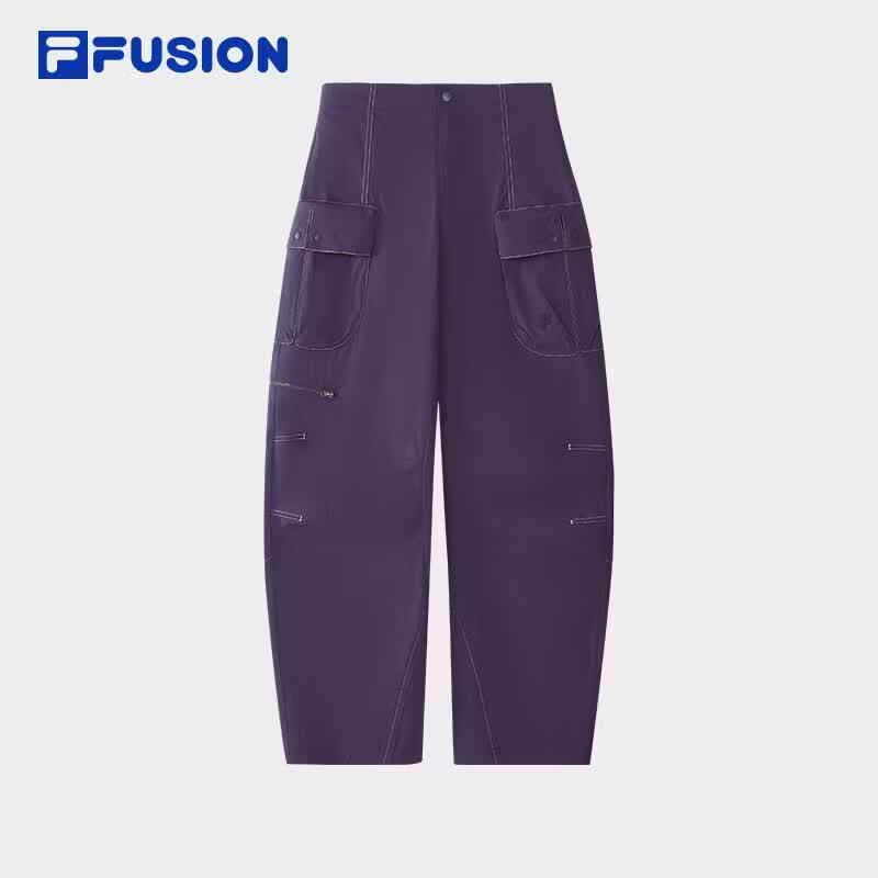 Женские широкие плетеные брюки-карго FILA FUSION M