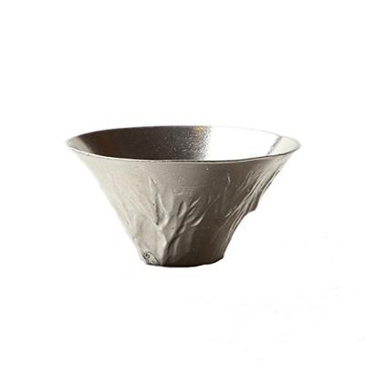 Tin Sake Cup - Mount Fuji