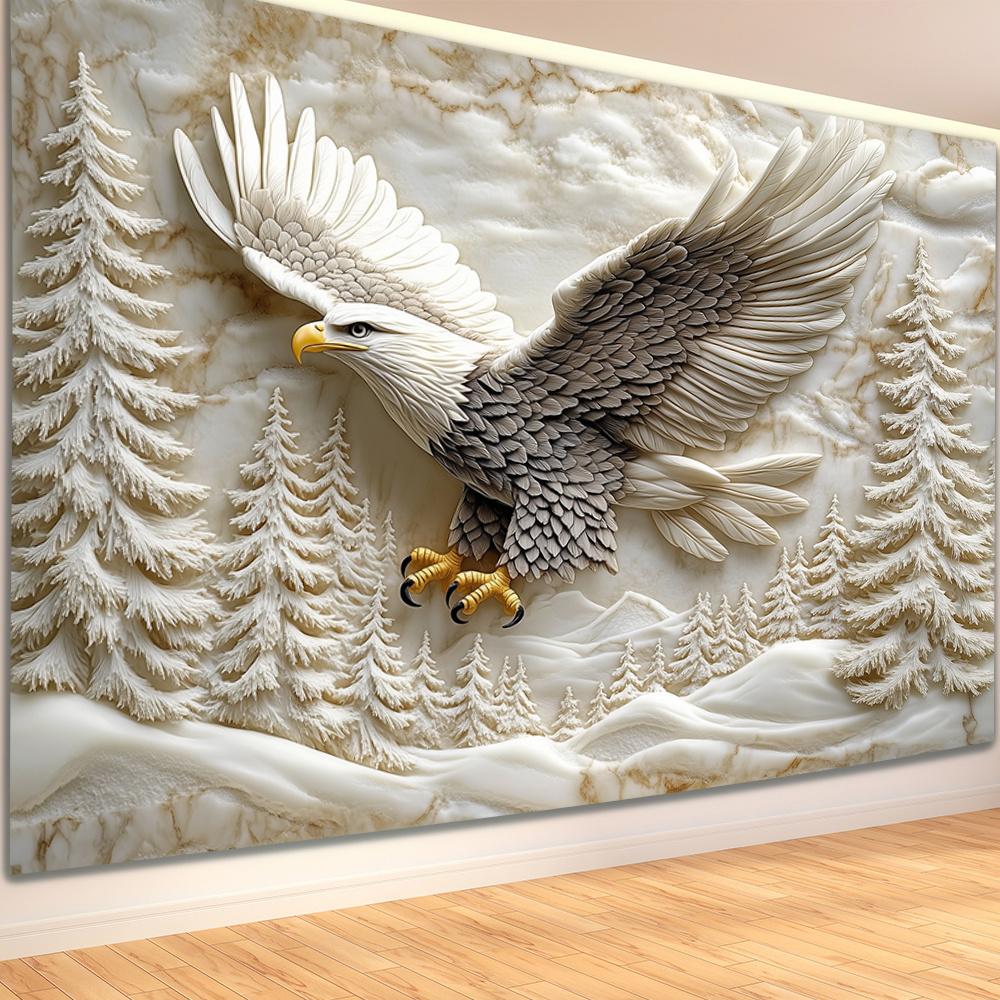 Soaring Eagle Tapestry  Perfect for Home Décor Adding Natures Majesty and Wilderness Charm to Your Living Space