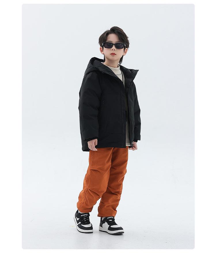 Children's Winter Ski Jacket 2025: Boys' Hooded Coat, Soft Shell, Warm Cotton Padded, for Kids