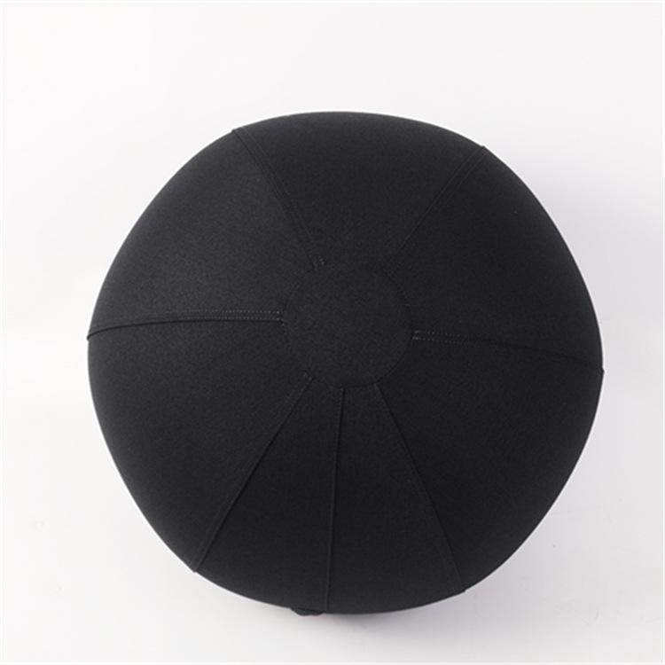 Atmungsaktiver, Pilling-resistenter Baumwollleinen Yoga Ballbezug, 55cm