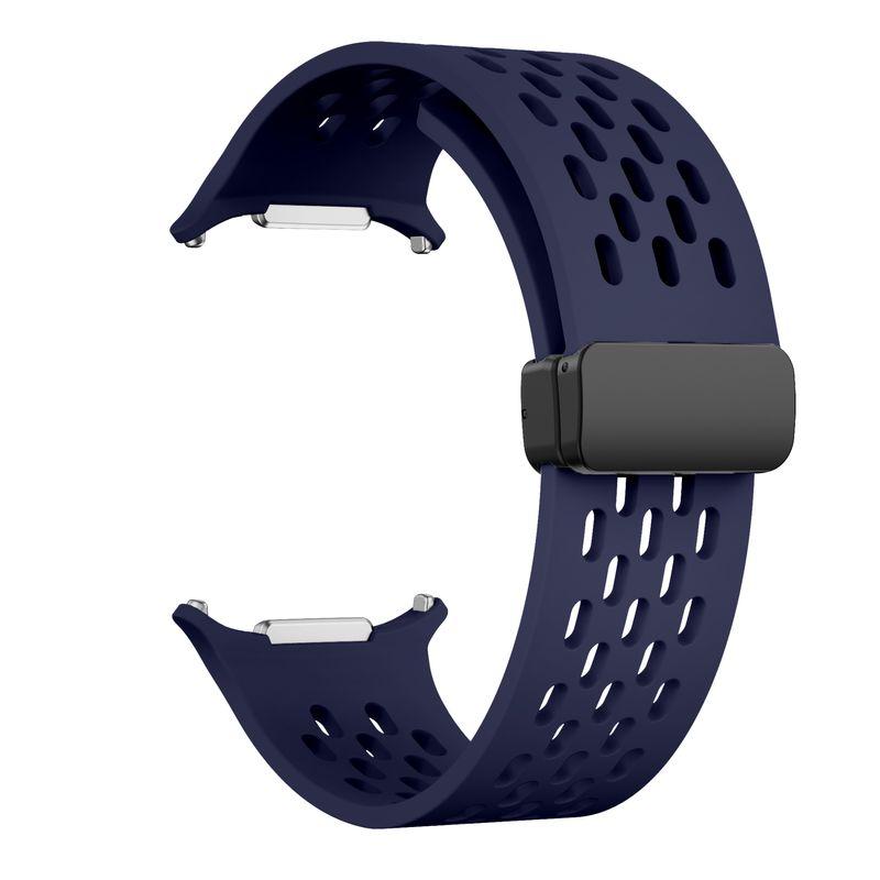 Silikonarmband für Samsung Galaxy Watch Ultra-Armband, weich, atmend, wasserdicht, für Galaxy Watch Ultra 47 mm Armband