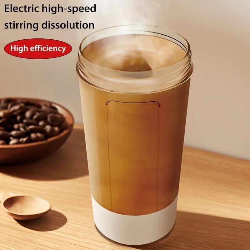 Portable Electric Blender USB Rechargeable Shaker Cup Sports Mixing Cup for Milkshakes, Coffee Fitness Protein powder Shaker Cup