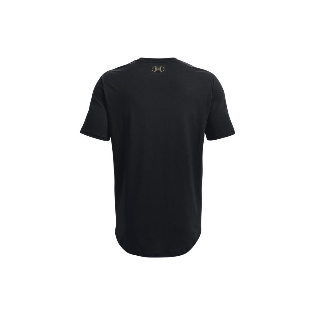 Under Armour Project Rock Outworked Short Sleeve Graphic Tee Men Tops Black 1370490-001