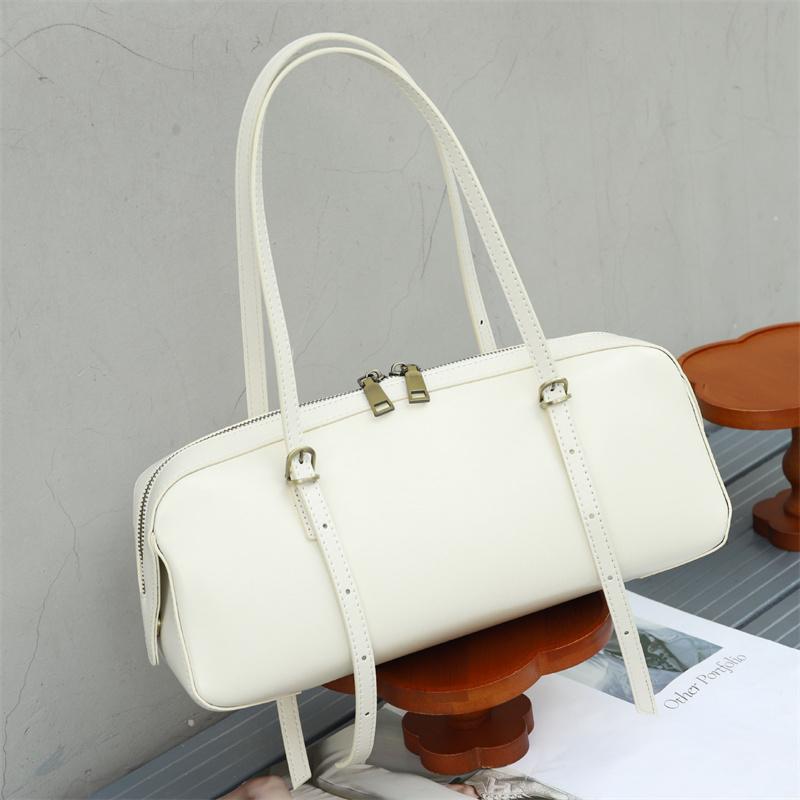 

2026 New Genuine Leather Shoulder Bag For Woman Oilwax Cow Leather Handbag Fashiable Ladies Cowhide Sling or Crossbody Bag
