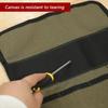 Sturdy Water resistant Tool Organizer Roll Up Pouch Foldable for Portable Storage Featuring Multiple Pockets Quick Access