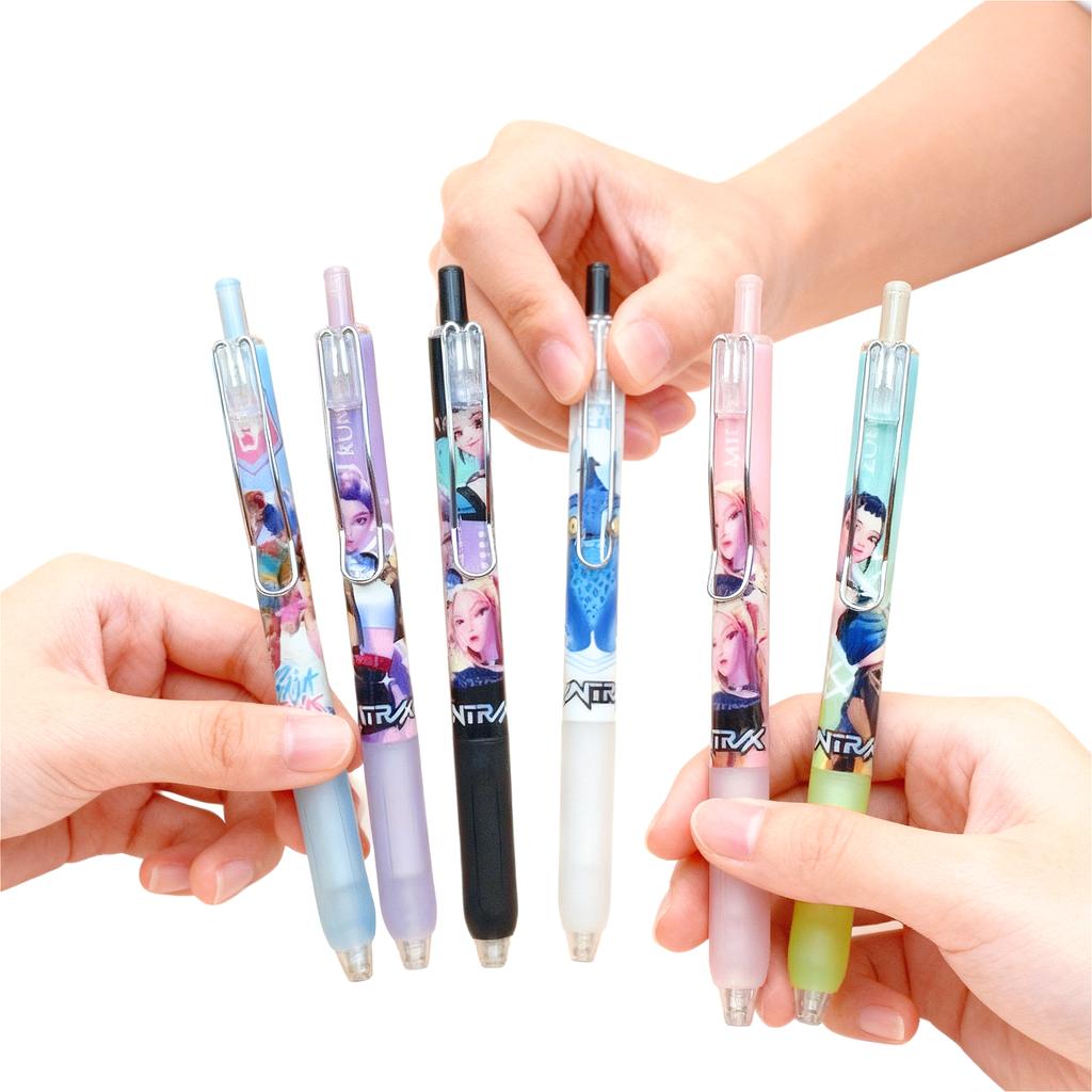 Kpop Witch Hunting Team Signature Pen 0.5mm Smooth Writing Multiple Member Theme Designs Essential for Fans To Collect