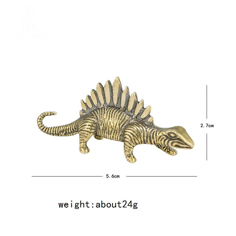 

Латунь Цельная Юрский Динозавр Мини Статуэтка Офисные Настольные Украшения Чайный Питомец Ремесла Фигурки Животных Миниатюры Детская Игрушка Подарки