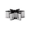 10Pcs/set Multiple Sizes Christmas Snowflake Cookie Cutter Stainless Steel Sandwich Mould  Chocolate