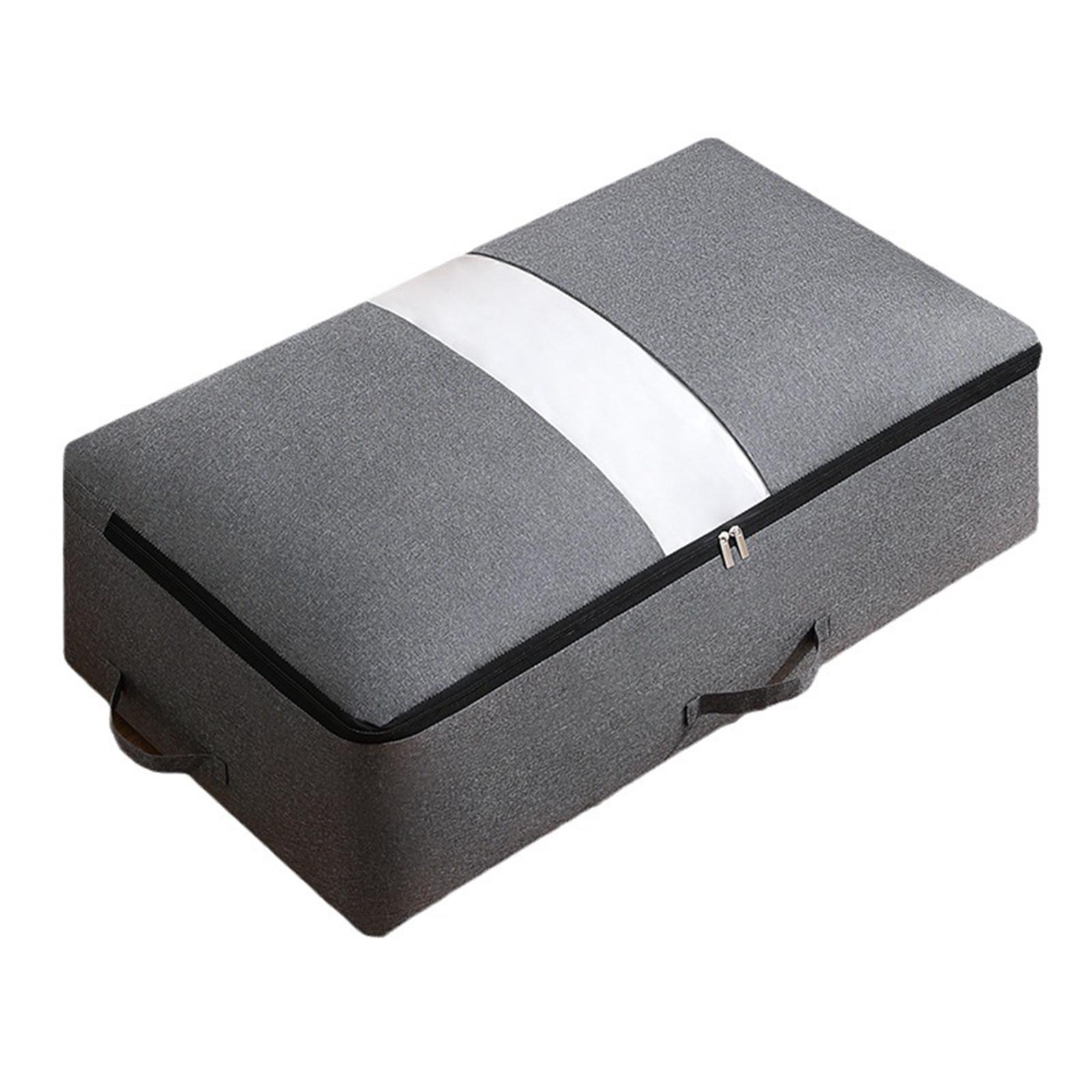 

Компактная тканевая сумка для хранения Просторное складное решение для хранения Упаковочная сумка для одежды и постельных принадлежностей L