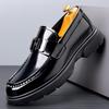 Fashion Leather Shoes For Man Genuine Leather Casual Shoes Fashion Business Oxford Shoes High Quality Designer Work Shoes