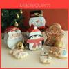Caixa de Lata Criativa de Desenho Animado de Natal Para Doces Biscoitos Presentes Perfeita Para Crianças