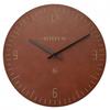 Interval Resin Veggklokke 30cm - Oksblod
