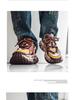 Men's Fashionable Thick-Soled Casual Sneakers - Autumn/Winter Height-Increasing Low-Top Sports Shoes
