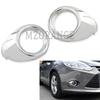 LED Fog Lights for Ford Focus 3 2012 2013 2014 Chrome Fog Light Cover Grill Fog Lamp Frames Headlight Foglight Wire Harness