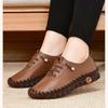 35-45 12 Colors Moccasins Comfortable Flat Lace-up Mother Shoes Plus Size Women's Soft Sole Soft Surface Shoes