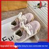 Autumn 2025 Kids' Sneakers: Korean Fashion Girls' Forrest Gump Style, Medium & Large Sizes, German Training & Casual Shoes