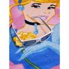 Princess Cinderella Printed Rug, Disney Pink 67x67